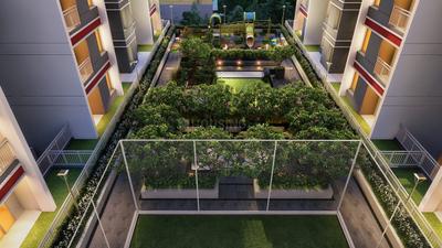Balcony Image of 1019 Sq.ft 3 BHK Apartment / Flat for sale in Kolte Patil Equa, Wagholi Pune for Rs. 8349000