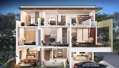 Image of 2209 Sq.ft 3 BHK Villa for sale in Shriram Chirping Grove 1, Harlur, Bengaluru for Rs. 19300000