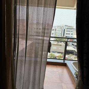 Balcony Image of 1900 Sq.ft 3 BHK Apartment / Flat for rent in Miyapur Hyderabad for Rs. 60000