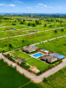 Floor Plan Image of 11000 Sq.ft 1 BHK Farm House for sale in Neelbad Bhopal for Rs. 7800000