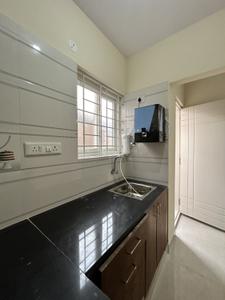 Kitchen Image of 601 Sq.ft 1 BHK Apartment / Flat for rent in BTM Layout Bengaluru for Rs. 25899