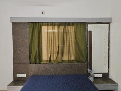 Bedroom Image of 1650 Sq.ft 3 BHK Apartment / Flat for rent in Samanvay Saptarshi, Manjalpur Vadodara for Rs. 25000