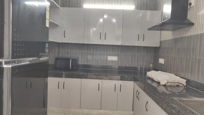 Kitchen Image of 1200 Sq.ft 2 BHK Builder Floor for rent in Malviya Nagar New Delhi for Rs. 52000