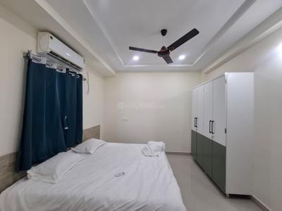Bedroom Image of 912 Sq.ft 1 BHK Apartment / Flat for rent in Gachibowli Hyderabad for Rs. 28000