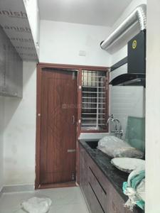 Kitchen Image of 650 Sq.ft 1 BHK Apartment / Flat for rent in Indira Nagar Bengaluru for Rs. 40000