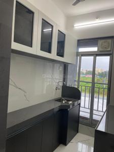 Kitchen Image of 480 Sq.ft 1 BHK Apartment / Flat for sale in Mansarovar Pearl Gardens, Vasai West Vasai for Rs. 5350000