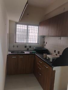 Kitchen Image of 489 Sq.ft 2 BHK Apartment / Flat for rent in Scheme 103 Indore for Rs. 15000