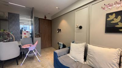 Living Room Image of 1050 Sq.ft 3 BHK Apartment / Flat for sale in Karwa And Kewal Kiran Ashish Building Of Emticibom Employees CHS Ltd, Malad West Mumbai for Rs. 34900000