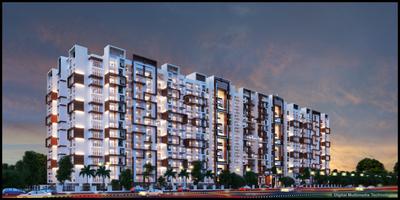 Image of 1204 Sq.ft 2 BHK Apartment / Flat for sale in Athrava Nagari VIII, Besa, Nagpur for Rs. 5500000