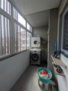 Balcony Image of 1394 Sq.ft 3 BHK Apartment / Flat for rent in Essem Poetree, KPC Layout Bengaluru for Rs. 52000