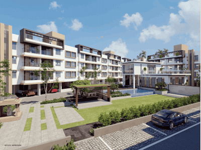 Image of 1212 Sq.ft 2 BHK Apartment / Flat for sale in Subhagya Kedar Residency, Mamurdi, Pune for Rs. 6250000