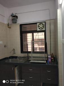 Kitchen Image of 900 Sq.ft 2 BHK Apartment / Flat for rent in Shyam Gokul Garden, Kandivali East Mumbai for Rs. 60000