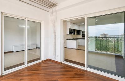 Bedroom Image of 2207 Sq.ft 4 BHK Apartment / Flat for rent in Sobha Windsor, Whitefield Bengaluru for Rs. 90000