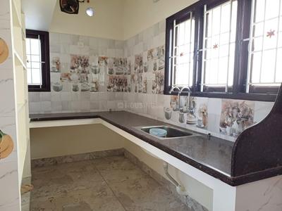 Kitchen Image of 870 Sq.ft 1 BHK Independent House for rent in Ramapuram Chennai for Rs. 25000