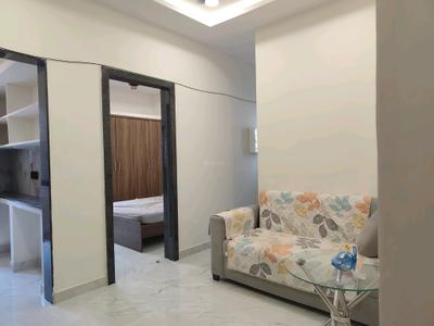 Living Room Image of 450 Sq.ft 1 BHK Apartment / Flat for rent in Kondapur Hyderabad for Rs. 25000