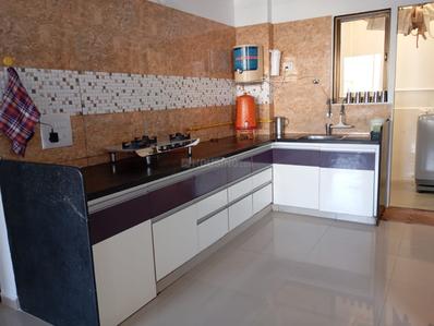 Kitchen Image of 1530 Sq.ft 3 BHK Apartment / Flat for sale in Gota Ahmedabad for Rs. 7800000