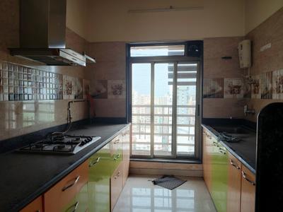 Kitchen Image of 1120 Sq.ft 2 BHK Apartment / Flat for sale in Paradise Sai Solitaire, Kharghar Navi Mumbai for Rs. 13400000