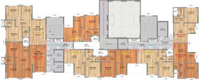 Image of 424 Sq.ft 1 BHK Apartment / Flat for sale in Haware Amara, Vikhroli East, Mumbai for Rs. 6800000