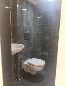 Common Bathroom One Image of 1130 Sq.ft 3 BHK Apartment / Flat for sale in Rassaz Greens Tower C D And E, Mira Road East Mira Bhayandar for Rs. 14999999