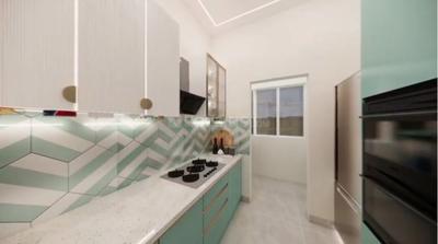 Kitchen Image of 1055 Sq.ft 2 BHK Apartment / Flat for sale in Eeshanya Aaroha by EESHANYA INFRA LLP, Kacharakanahalli,Bisnahalli Bengaluru for Rs. 10550000