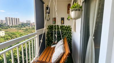 Balcony Image of 1282 Sq.ft 2 BHK Apartment / Flat for sale in DSMAX STARRY by DS-MAX Properties Private Limited, Electronic City Bengaluru for Rs. 9300000