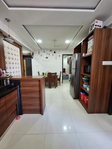 Kitchen Image of 1738 Sq.ft 3 BHK Apartment / Flat for sale in Happy Home Nakshatra Nebula, Rander Surat for Rs. 6700000