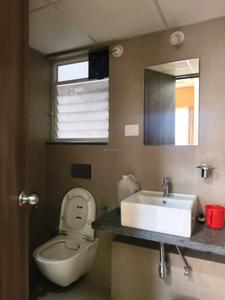 Bedroom Three Image of 1078 Sq.ft 3 BHK Apartment / Flat for rent in Runwal The Central Park Phase 2, Chinchwad Pune for Rs. 70001