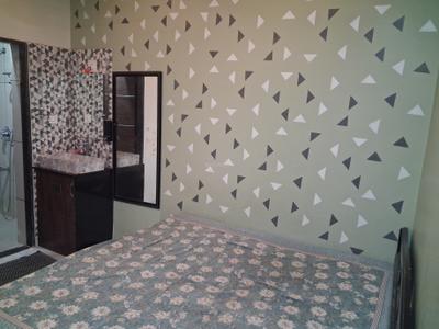 Bedroom Image of 1200 Sq.ft 3 BHK Independent House for rent in South Bopal Ahmedabad for Rs. 34000
