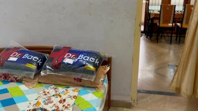 Bedroom Image of 600 Sq.ft 1 BHK Apartment / Flat for rent in Velachery Chennai for Rs. 25000