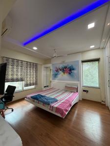 Bedroom Image of 2500 Sq.ft 3 BHK Apartment / Flat for rent in Deep Indraprasth 8 Frangipani, Thaltej Ahmedabad for Rs. 85000