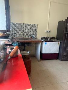 Kitchen Image of 650 Sq.ft 1 RK Independent House for rent in Gamma I Greater Noida for Rs. 12000