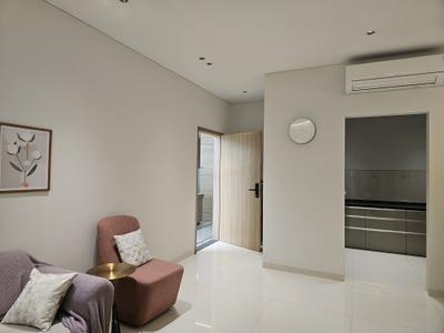 Living Room Image of 1137 Sq.ft 2 BHK Apartment / Flat for sale in A And A Breeza Building A, Mundhwa Pune for Rs. 13200000