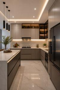 Kitchen Image of 1621 Sq.ft 3 BHK Apartment / Flat for sale in Kallai Kozhikode for Rs. 11000000