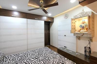 Bedroom Image of 1000 Sq.ft 3 BHK Apartment / Flat for rent in Gurukrupa Marina Enclave, Malad West Mumbai for Rs. 78000