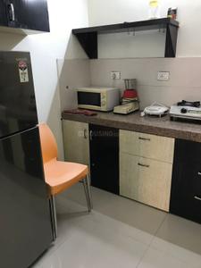 Kitchen Image of 1080 Sq.ft 2 BHK Apartment / Flat for rent in Adani The Meadows, Shantigram Ahmedabad for Rs. 37500