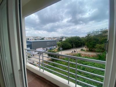 Balcony Image of 1209 Sq.ft 3 BHK Apartment / Flat for sale in Shakthi Anitha Regency, Uttarahalli Hobli Bengaluru for Rs. 12900000
