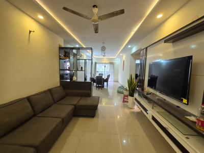 Living Room Image of 1500 Sq.ft 3 BHK Apartment / Flat for rent in Brookefield Bengaluru for Rs. 58000