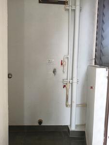 Drying Area Image of 579 Sq.ft 1 BHK Apartment / Flat for rent in K R Puram Bengaluru for Rs. 20000