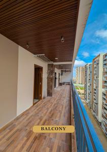Balcony Image of 2525 Sq.ft 3 BHK Apartment / Flat for rent in Primark Inspira, Miyapur Hyderabad for Rs. 55000