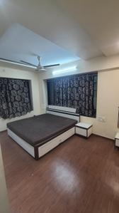 Bedroom Image of 1200 Sq.ft 2 BHK Apartment / Flat for rent in Althan Surat for Rs. 25000