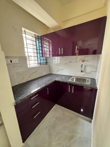Kitchen Image of 600 Sq.ft 1 BHK Apartment / Flat for rent in Bommanahalli Bengaluru for Rs. 26999