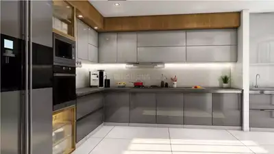 Kitchen Image of 1130 Sq.ft 2 BHK Apartment / Flat for sale in Cheranalloor Kochi for Rs. 8500000