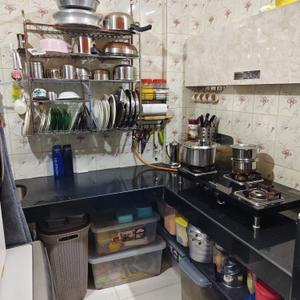 Kitchen Image of 600 Sq.ft 1 BHK Apartment / Flat for sale in Seawoods Navi Mumbai for Rs. 8200000
