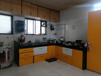 Kitchen Image of 1600 Sq.ft 3 BHK Apartment / Flat for rent in Ravi Park, Wanwadi Pune for Rs. 50000