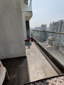 Balcony Image of 1100 Sq.ft 2 BHK Apartment / Flat for sale in Nahar F Residences, Balewadi Pune for Rs. 13500000