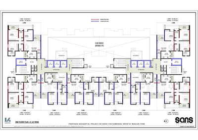 Image of 1019 Sq.ft 2 BHK Apartment / Flat for sale in The Astria, Hadapsar, Pune for Rs. 6500000