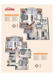 Image of 800 Sq.ft 2 BHK Apartment / Flat for sale in Saidham Kohlis Avenue, Mira Patti, Allahabad for Rs. 5811313