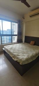 Bedroom Image of 885 Sq.ft 2 BHK Apartment / Flat for rent in Supreme Lake Florence, Powai Mumbai for Rs. 80000