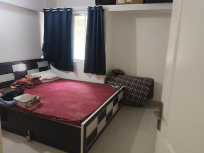 Bedroom Image of 550 Sq.ft 1 BHK Apartment / Flat for rent in Wakad Pune for Rs. 21000