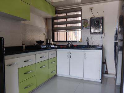 Kitchen Image of 1800 Sq.ft 3 BHK Apartment / Flat for sale in Chandkheda Ahmedabad for Rs. 9700000